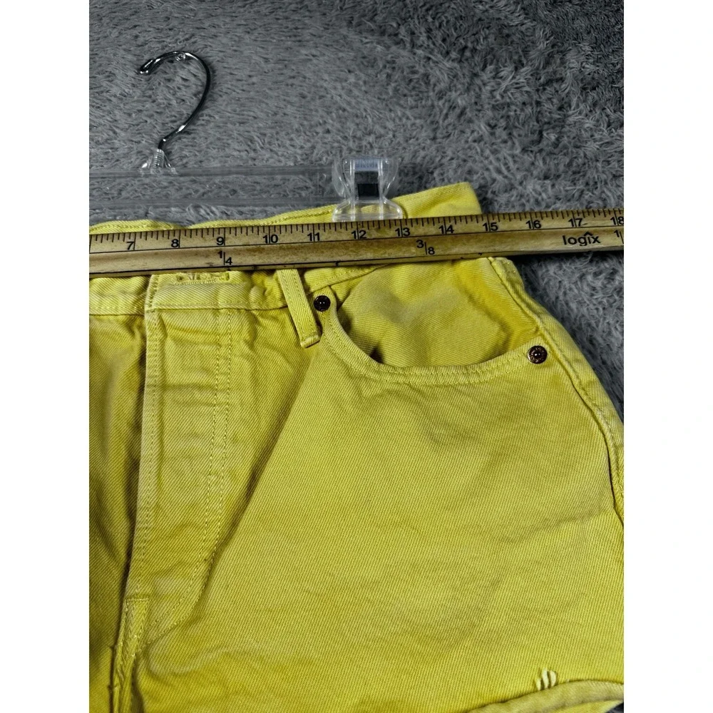 Levi's 501 Yellow High-Rise‎ Denim Shorts | Size 29